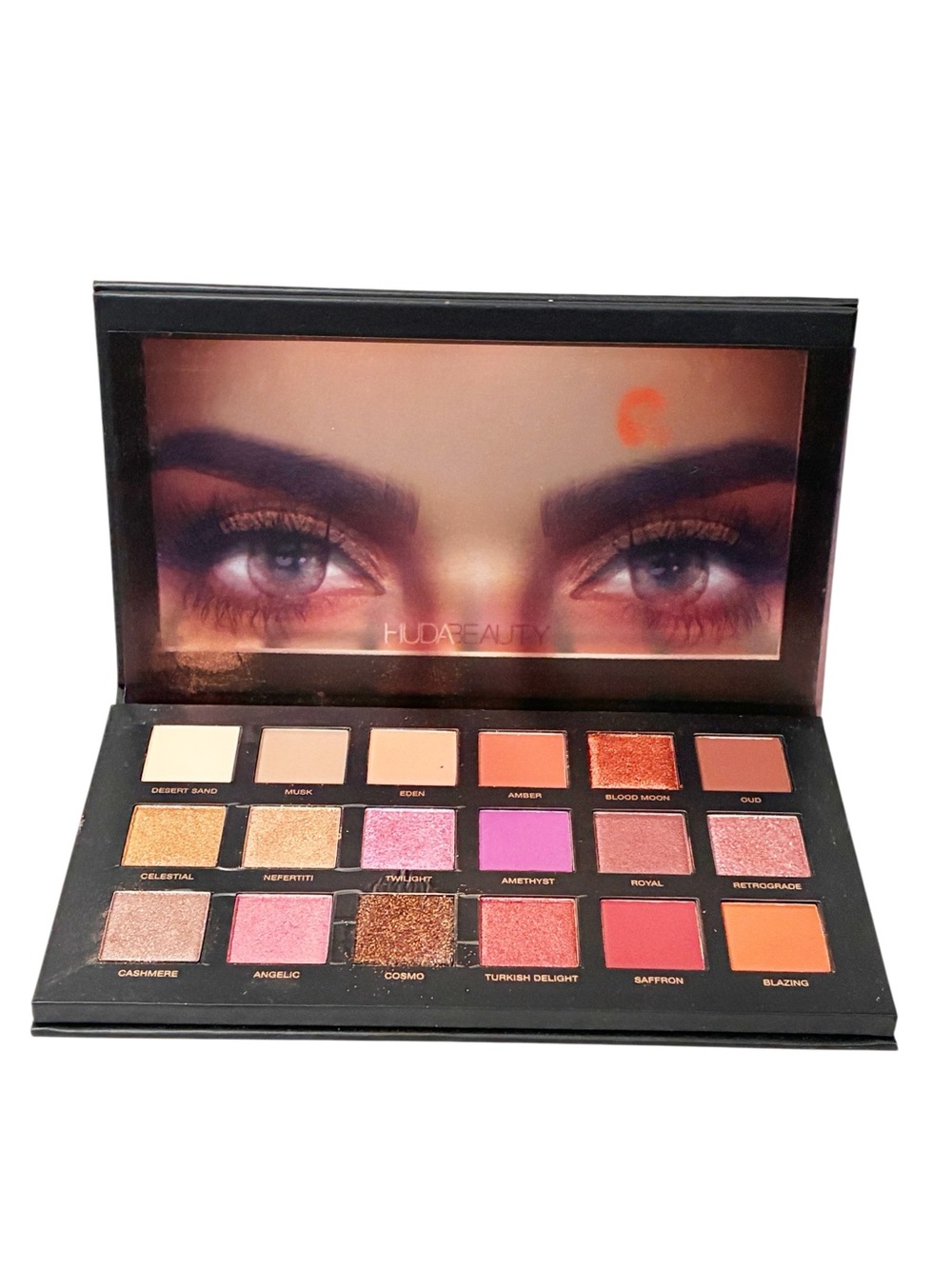 Huda Beauty Desert Dusk 18 Pan Eyeshadow Palette Eye Makeup Beauty